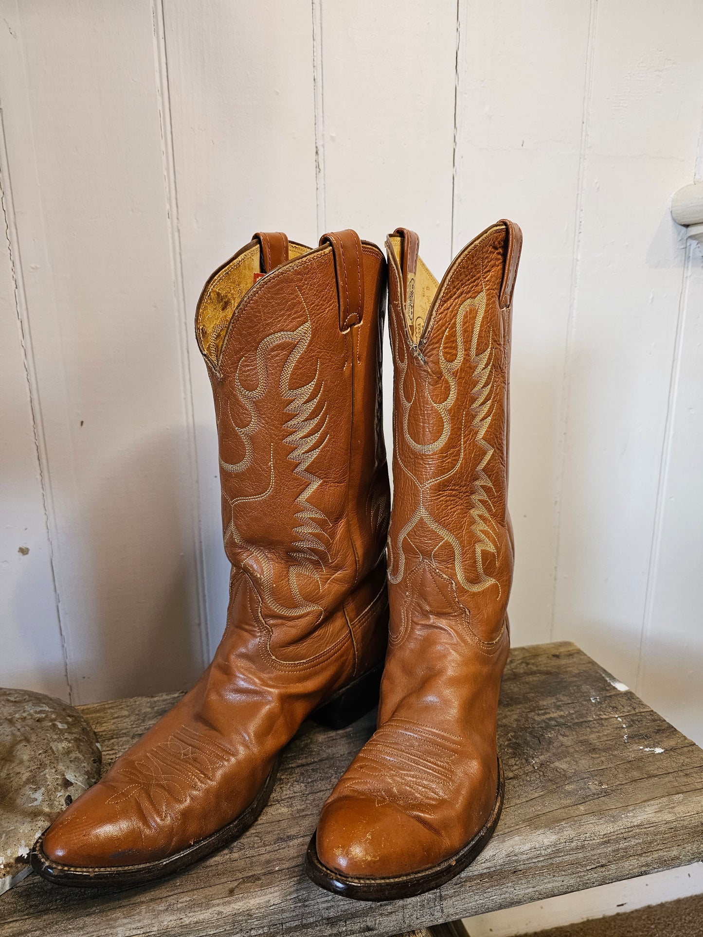 Nocona brown boots