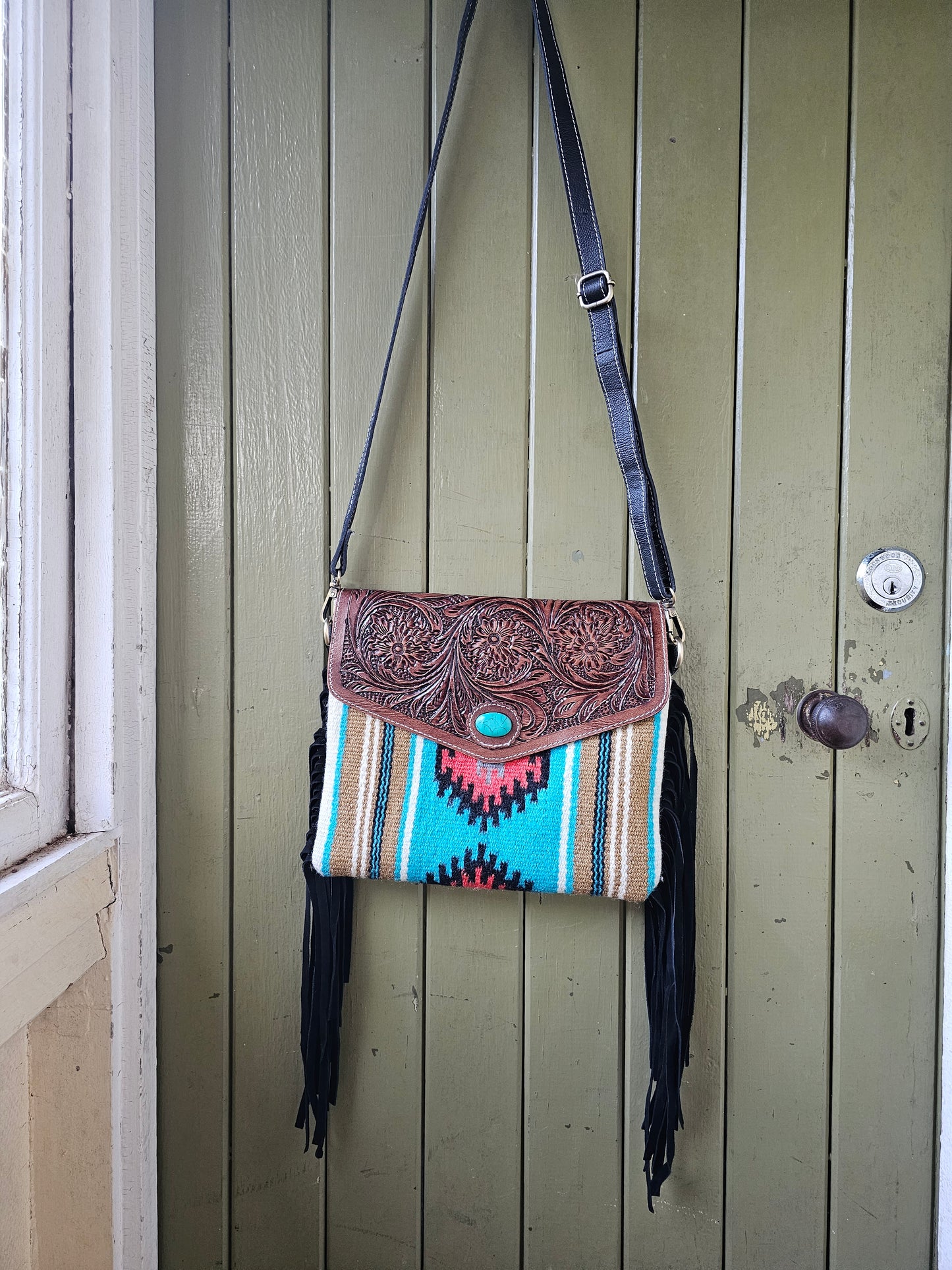 Tess bag turquoise
