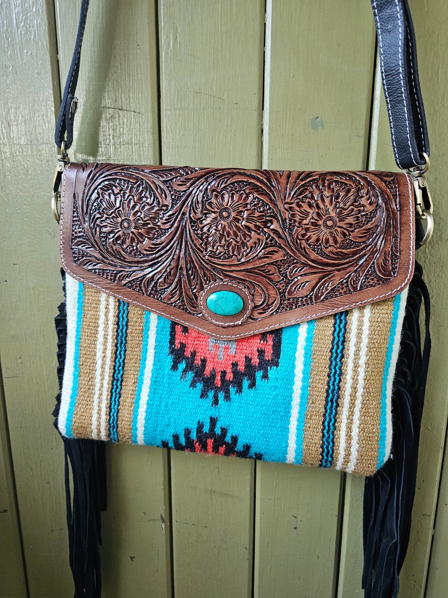 Tess bag turquoise