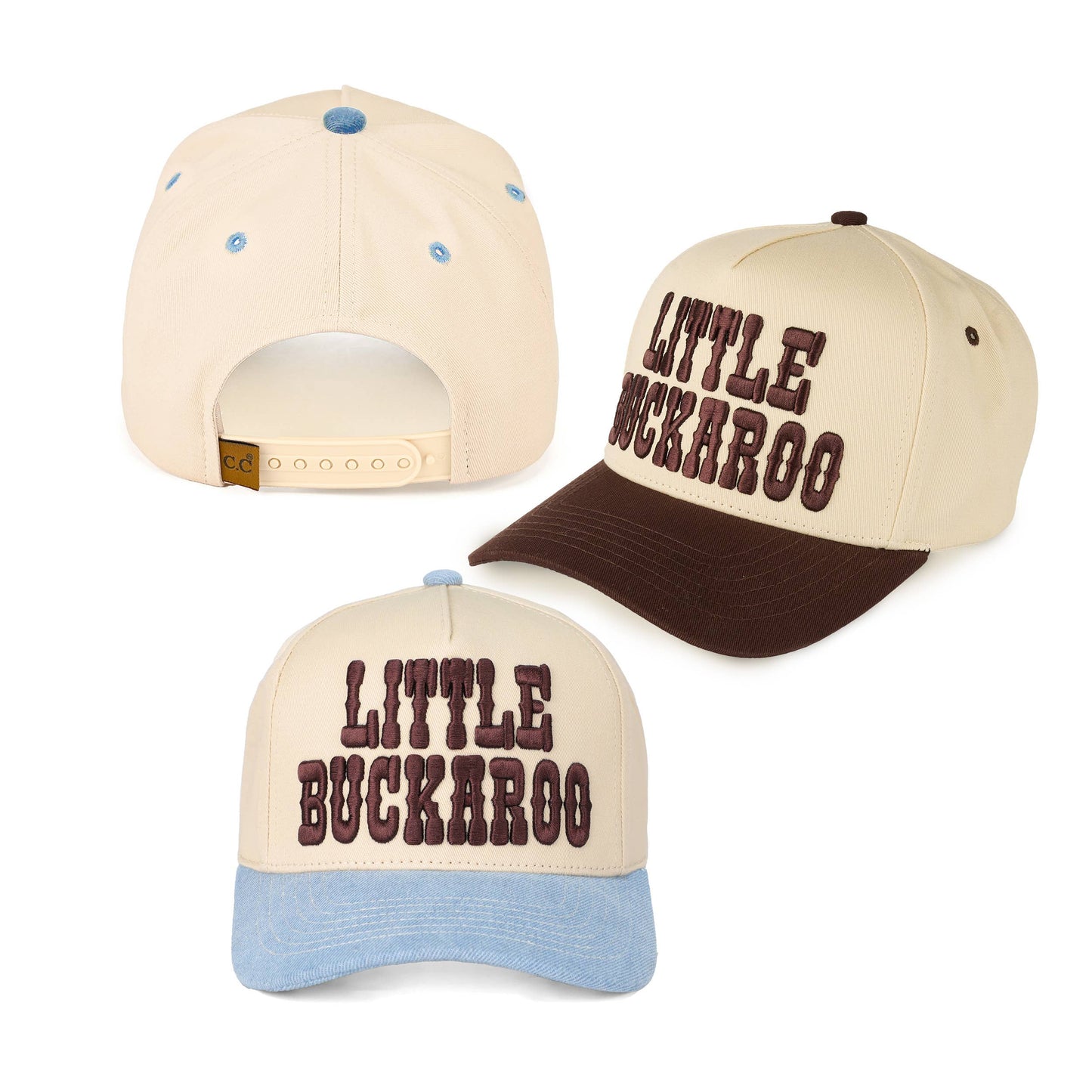LITTLE BUCKAROO KIDS Cap Light Denim