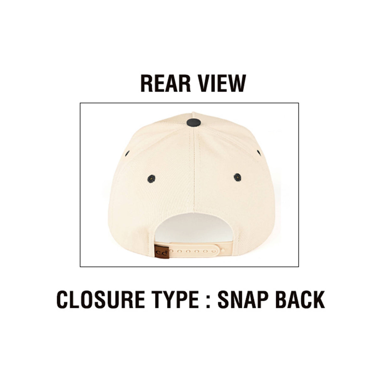 Cowgirl trucker hat in cream and lack with statement red western embroidery