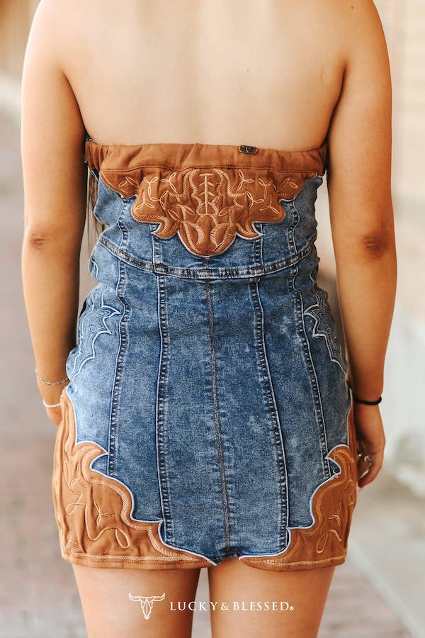 Boot Stitched Dress