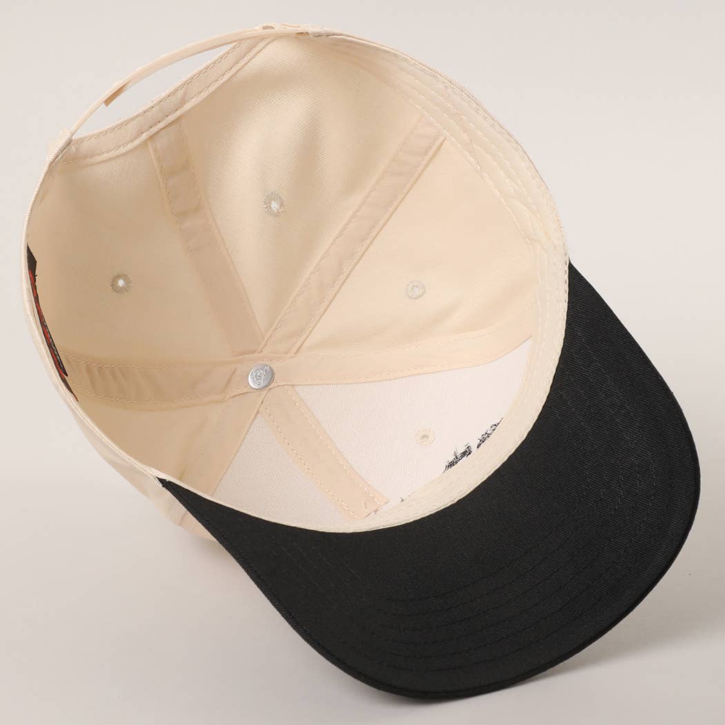Buck Around and Find Out Trucker Cap - Cream & Black