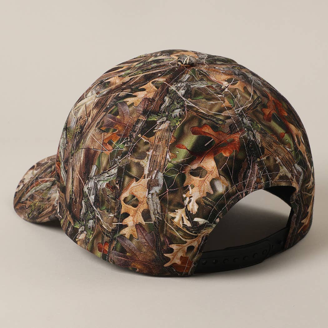 Cowboy Horse Camo Cap