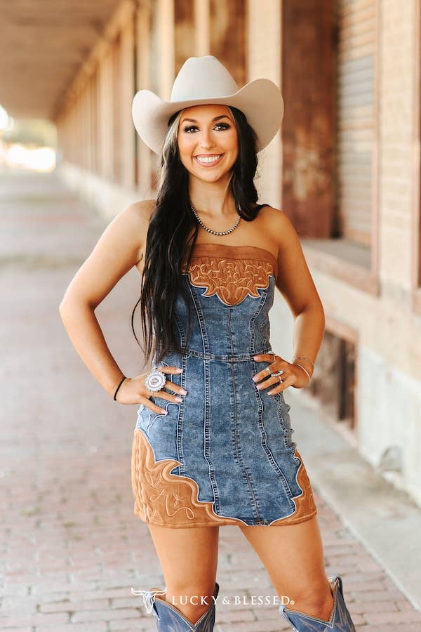 Boot Stitched Dress
