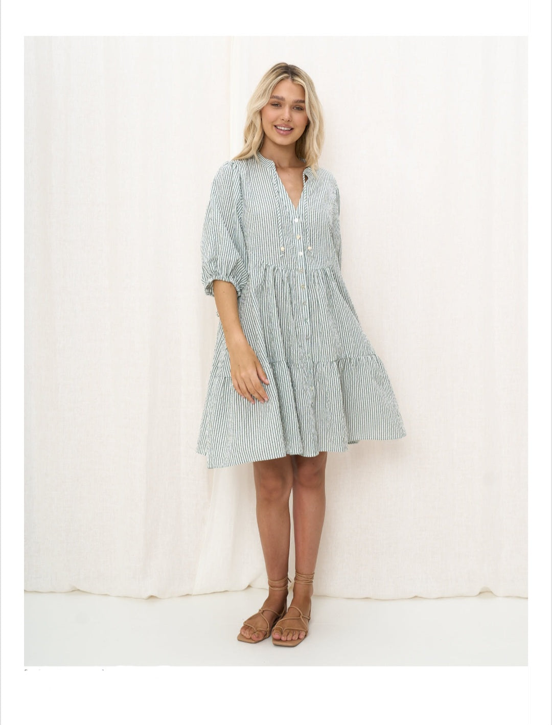 Marley dress in green