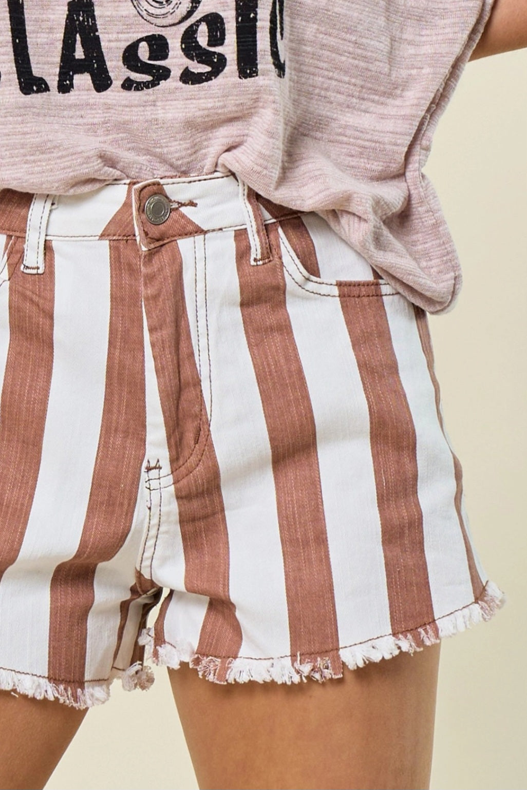 Striped shorts