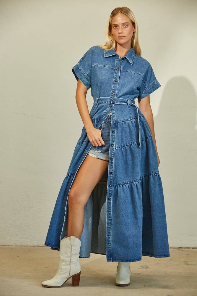 Denim Maxi