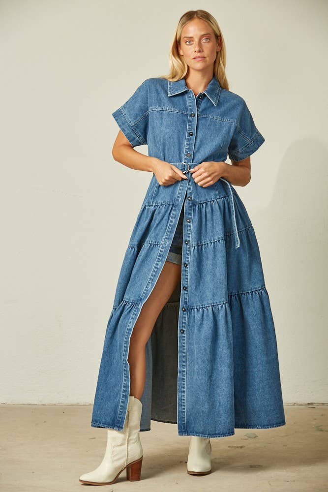 Denim Maxi