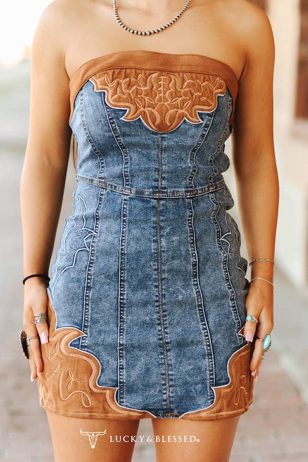 Boot Stitched Dress