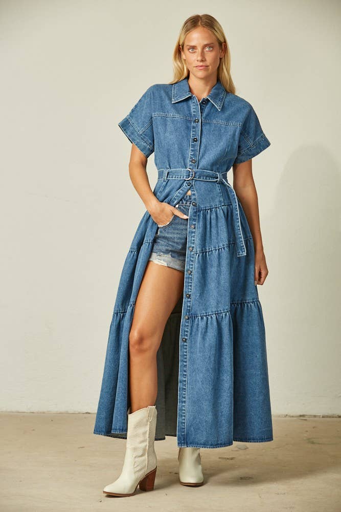 Denim Maxi