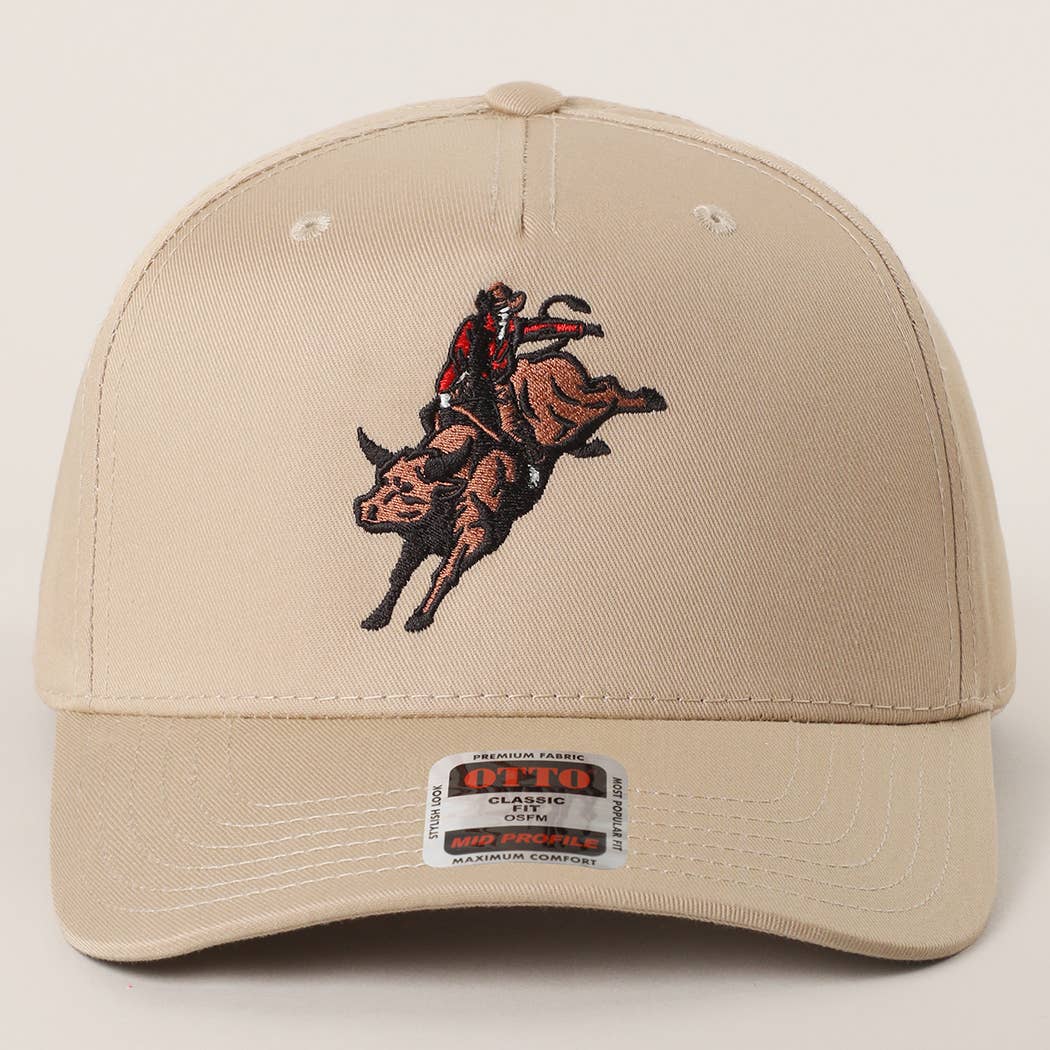 Rodeo Bull Rider Khaki