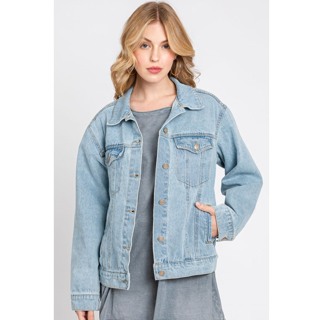 Wild denim jacket