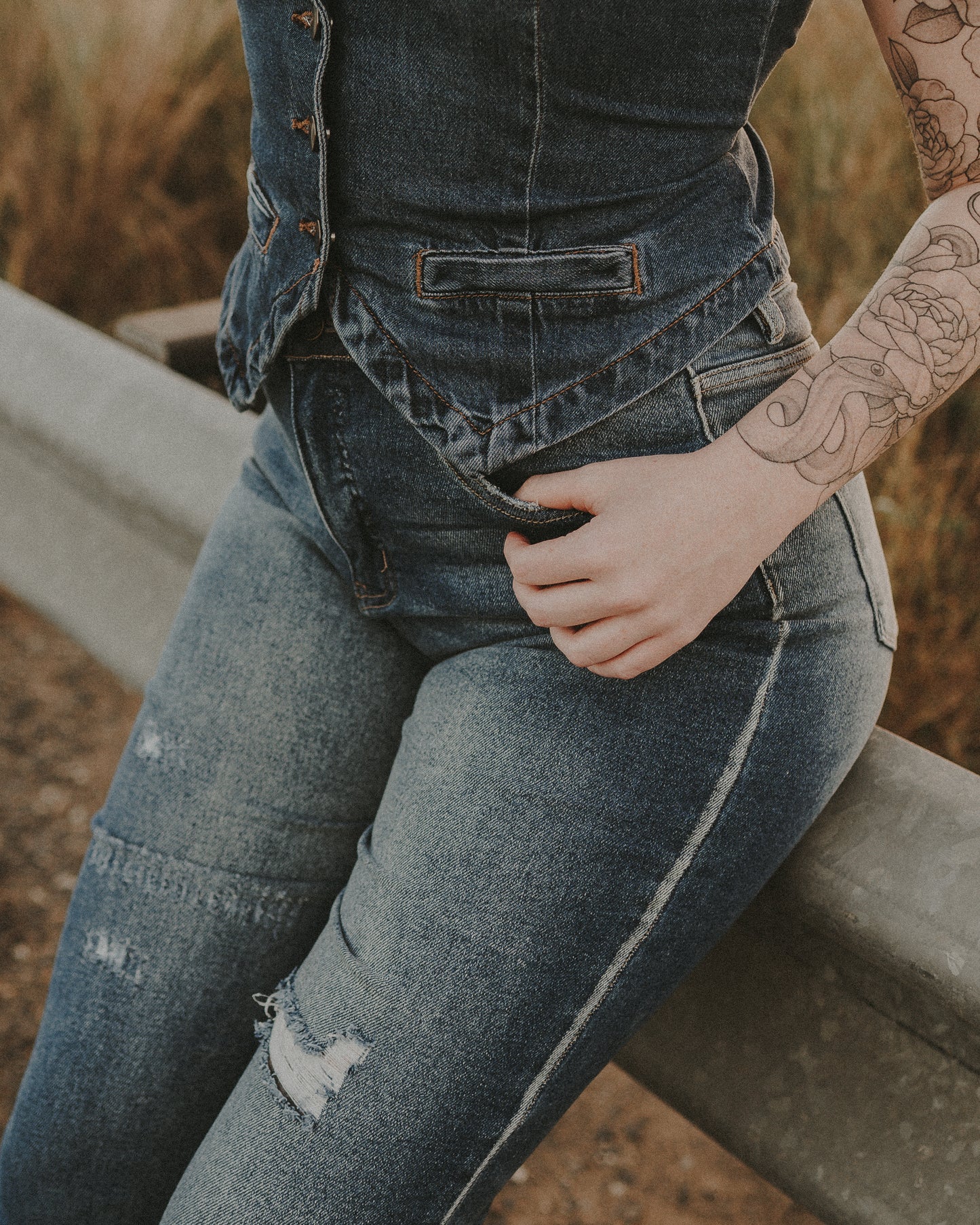 Slim Flare Jeans