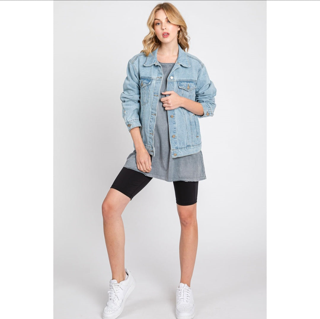 Wild denim jacket