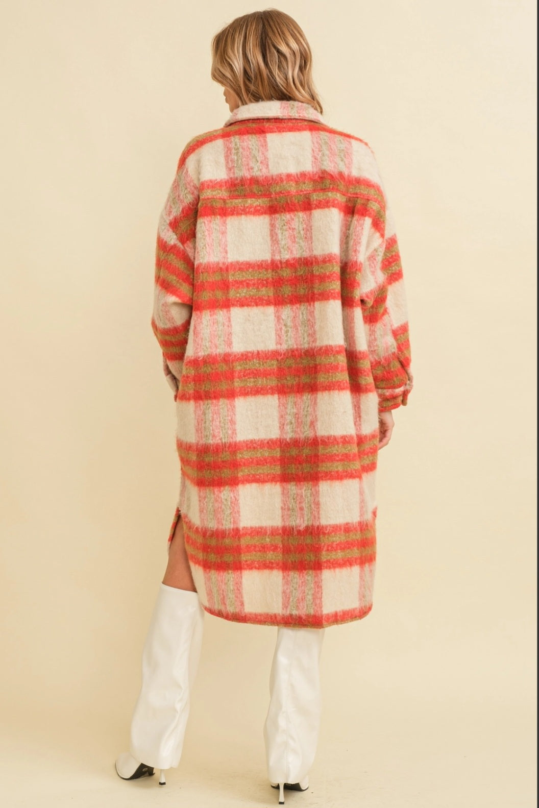 Plaid coat