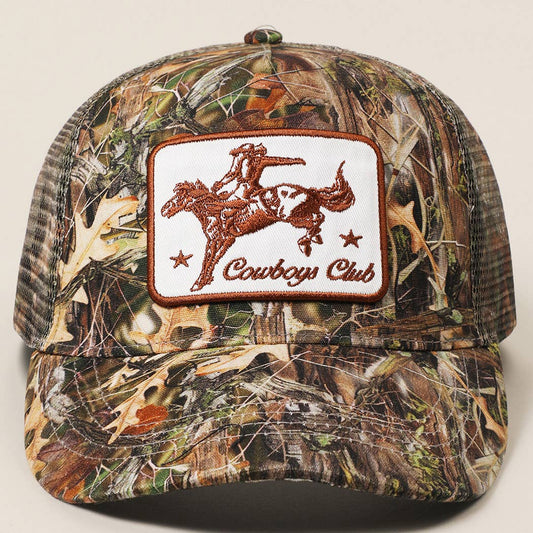 Cowboy and Horse Camo