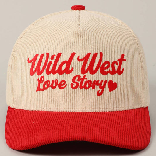 Wild West Love Story Corduroy Cap
