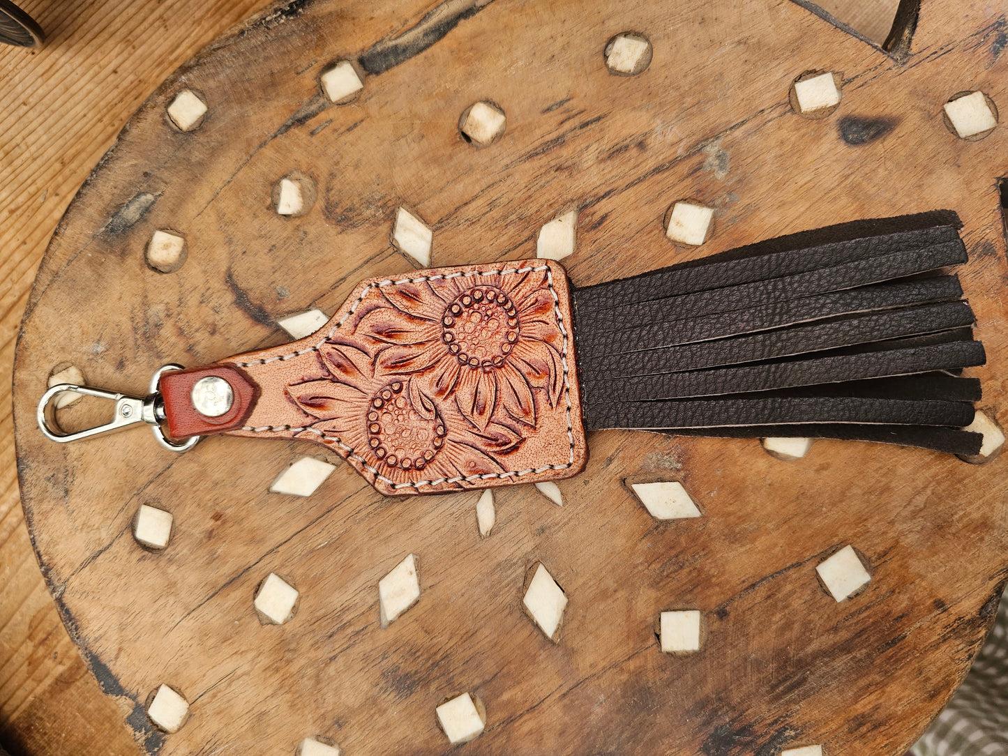 Leather key Chain