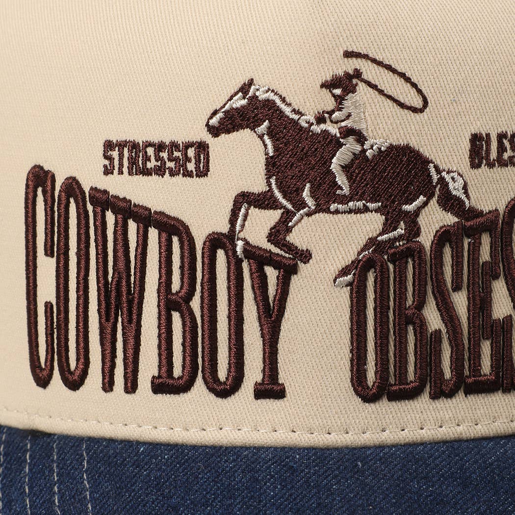 Cowboy Obsessed Trucker