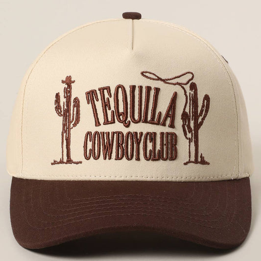 Pre Order TEQUILA COWBOY Cap Chocolate