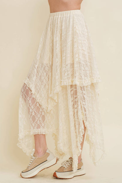 Lace skirt