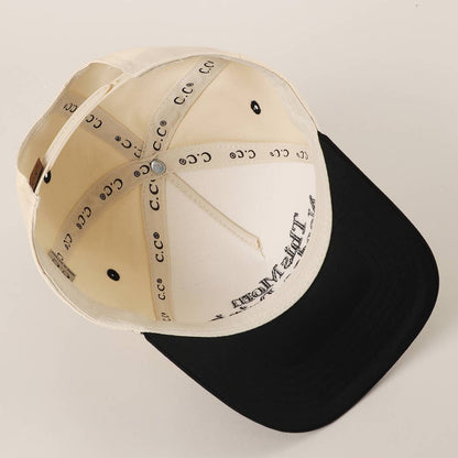 This Dad Needs a Beer Trucker Cap - Cream & Black