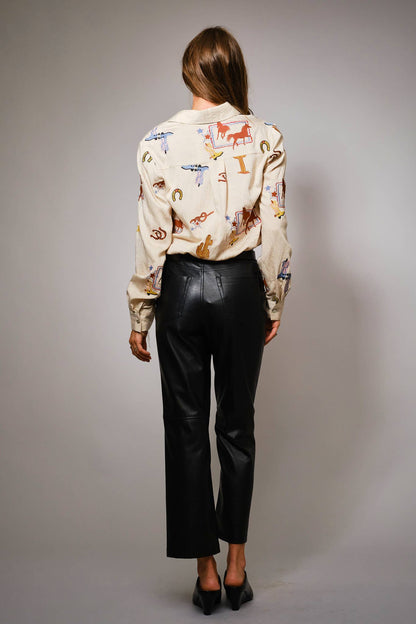 Western Embroidered Shirt