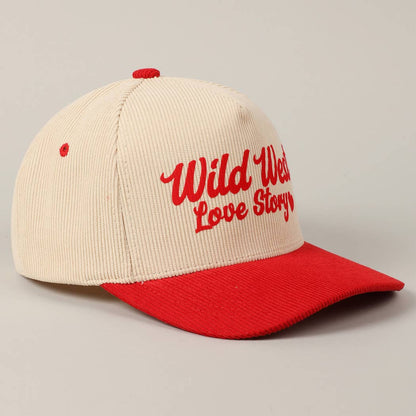 Wild West Love Story Corduroy Cap