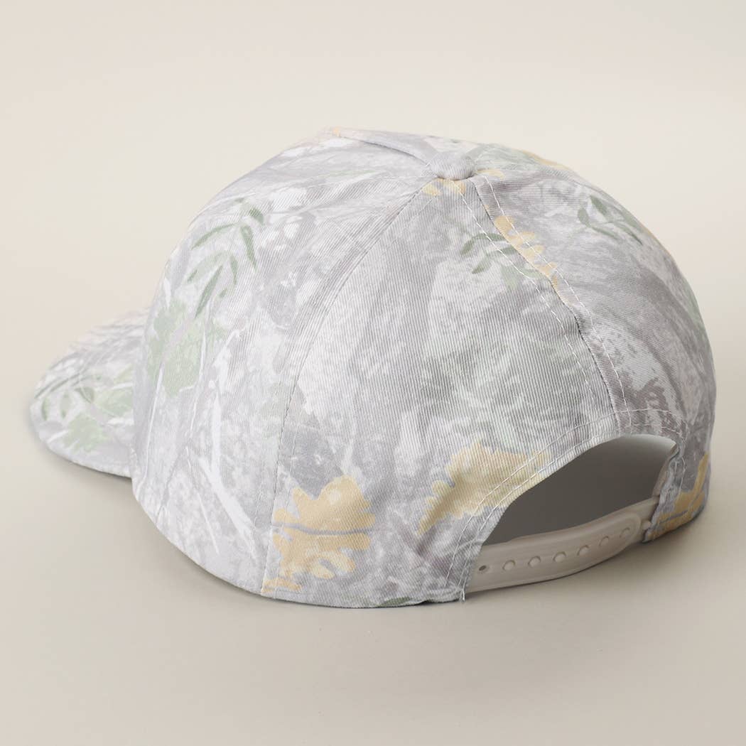 Camo trucker hat