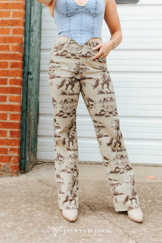Desert high Rise Jeans