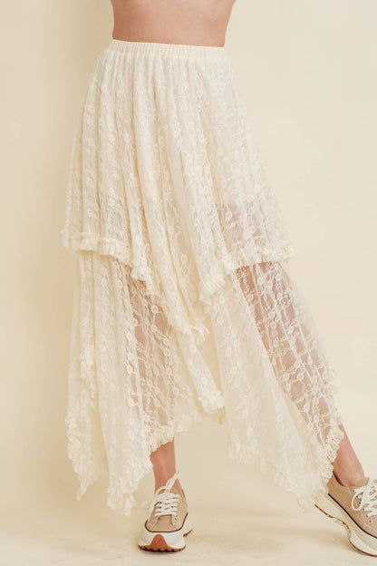 Lace skirt