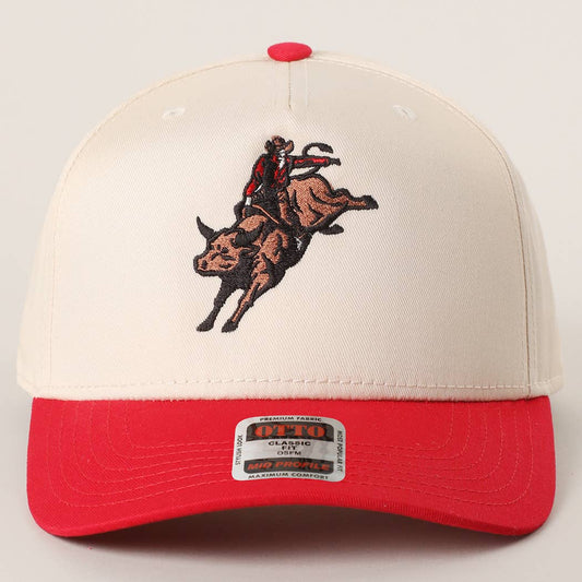 Rodeo Bull Rider  Trucker Hat
