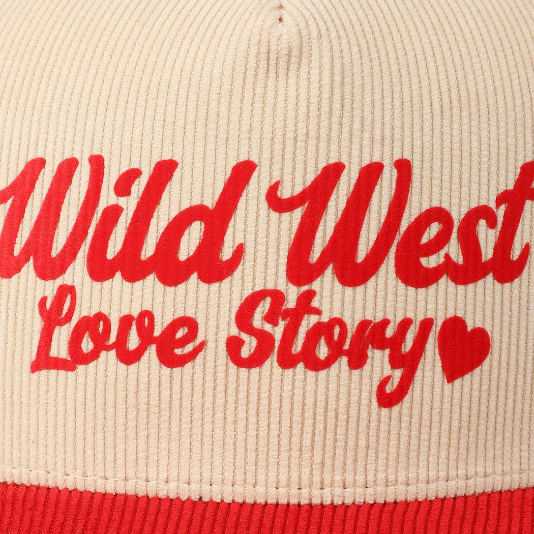 Wild West Love Story Corduroy Cap