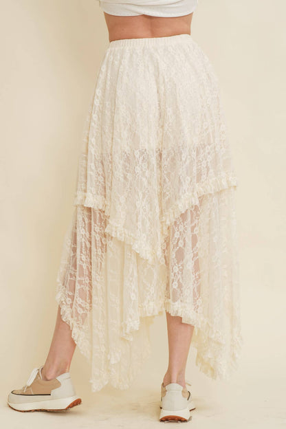 Lace skirt