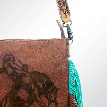 Crossbody Genuine Western Leather