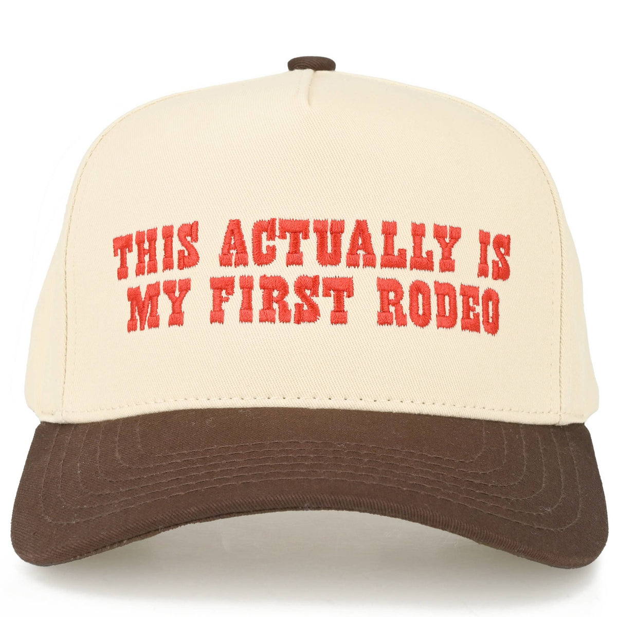 THIS ACTUALLY IS MY FIRST RODEO Trucker Hat