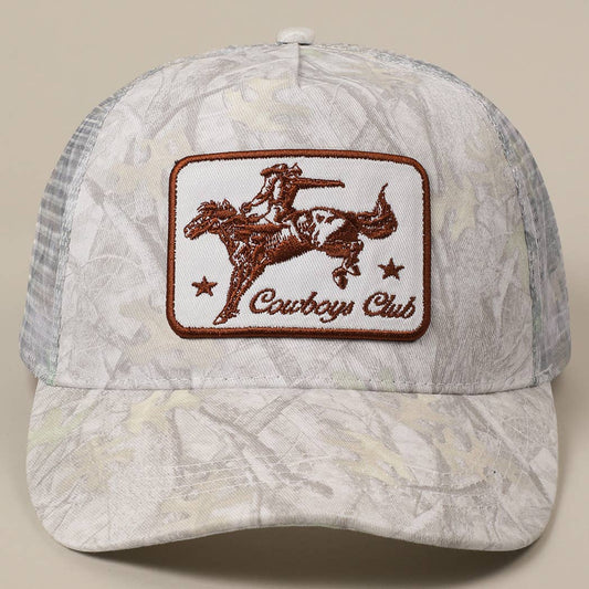 Cowboy Club Beige Camo