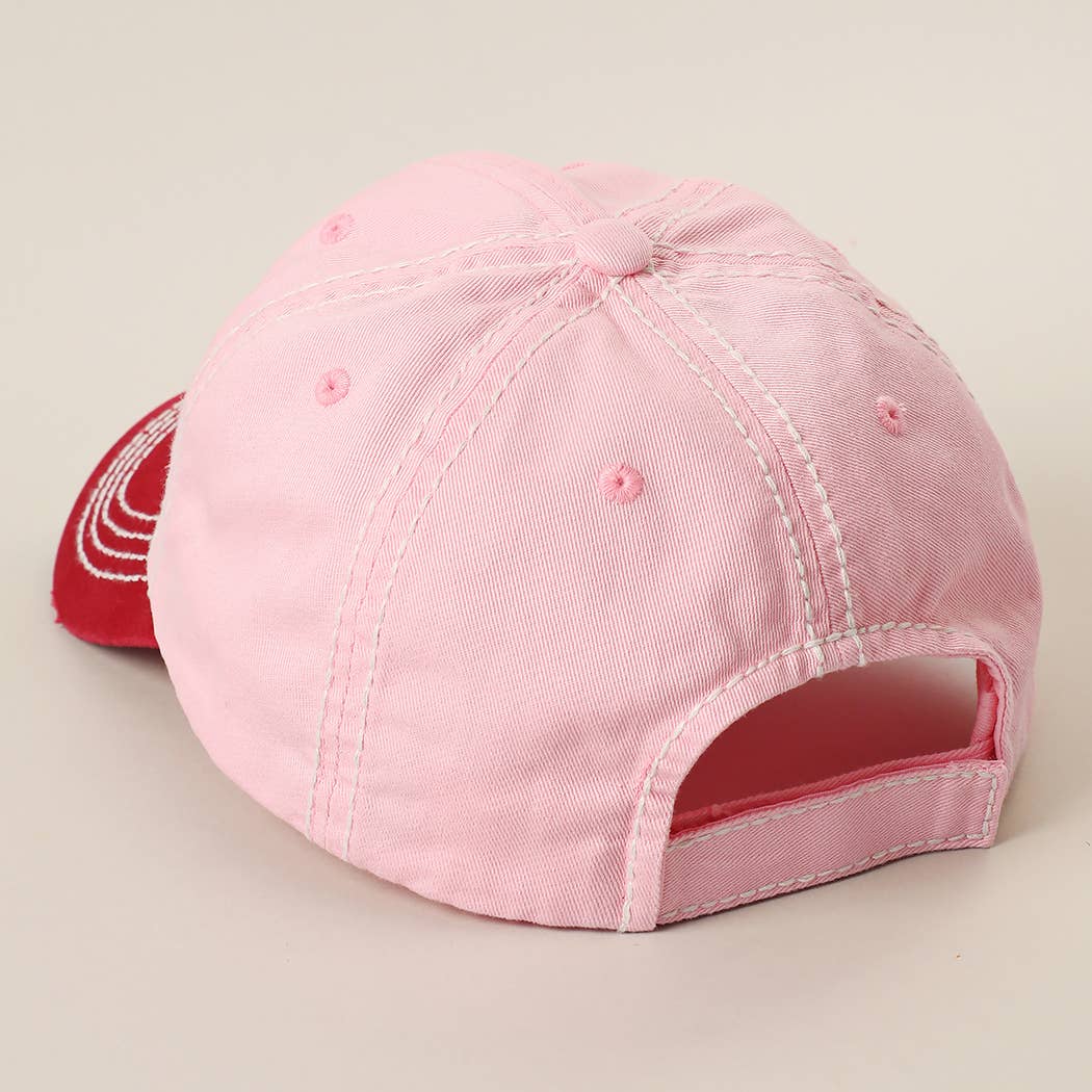Adjustable western fashion cap perfect for rodeos and country music festivals