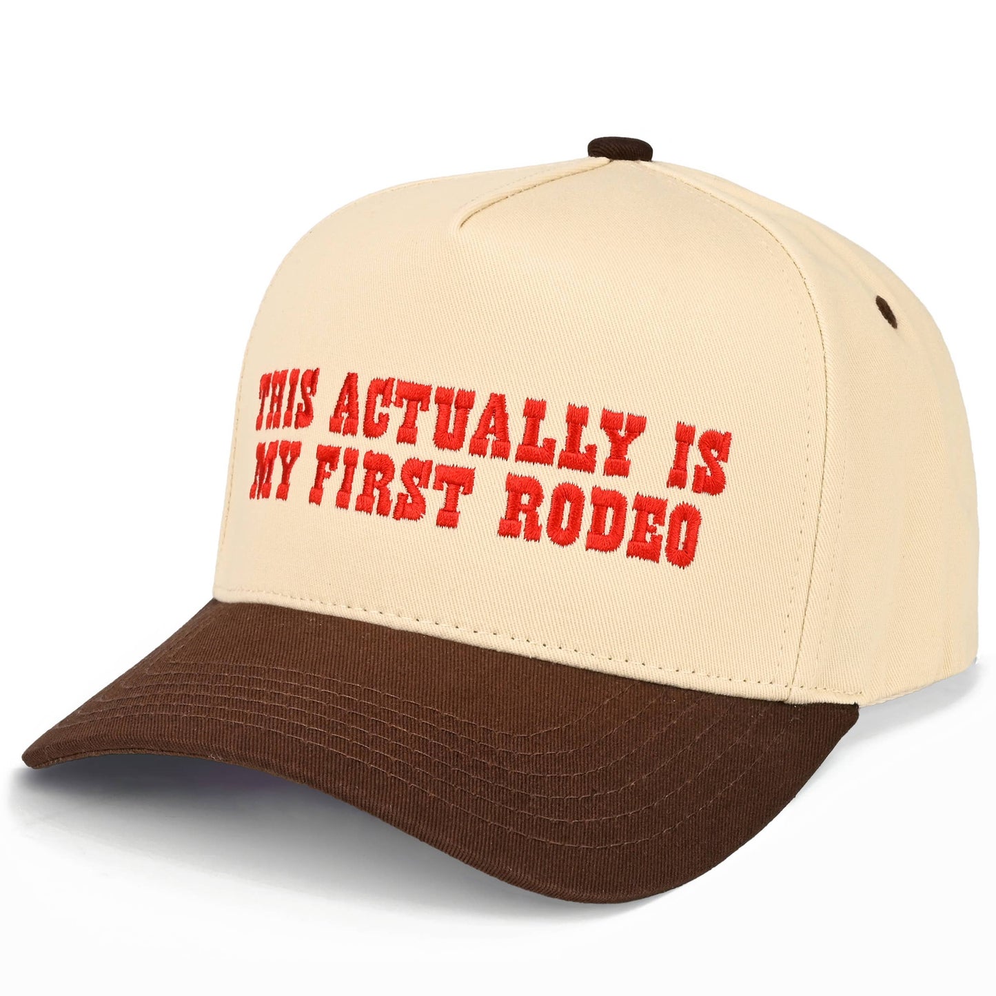 THIS ACTUALLY IS MY FIRST RODEO Trucker Hat