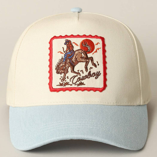 Cowboy Horse light denim