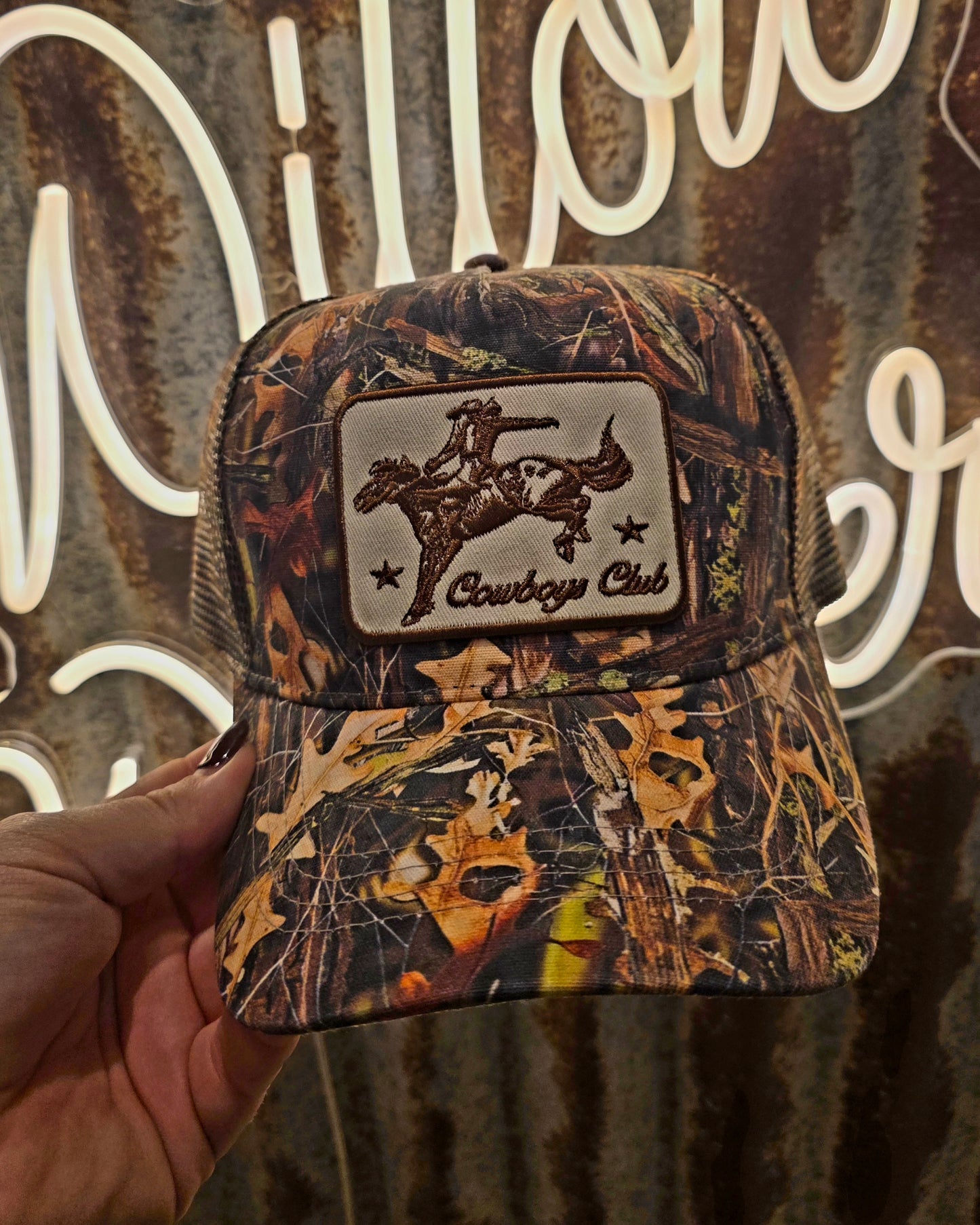 Cowboy and Horse Camo