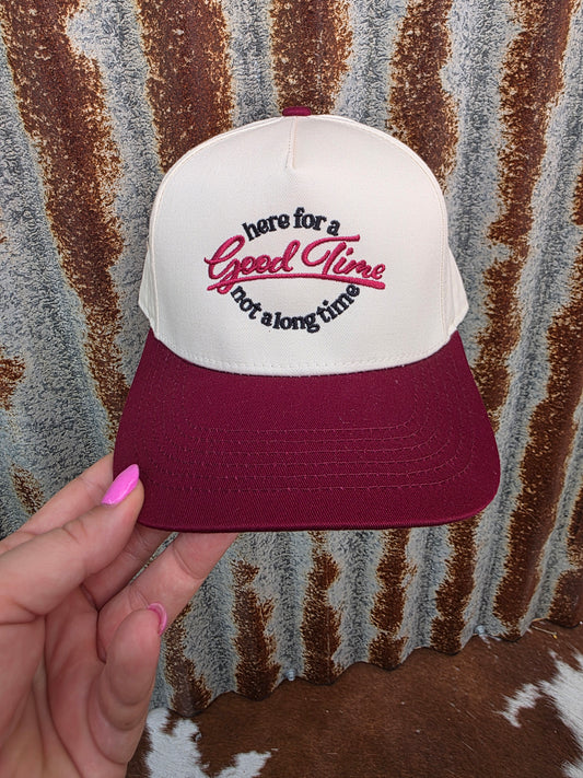 Good Time Not a Long Time