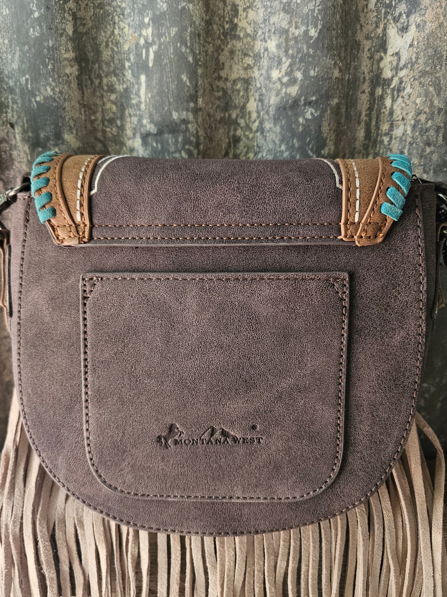 Concho crossbody bag