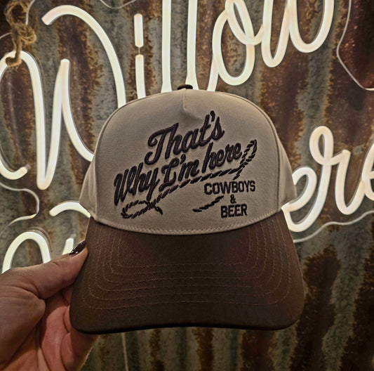 That's Why I'm here Cowboys & Beer