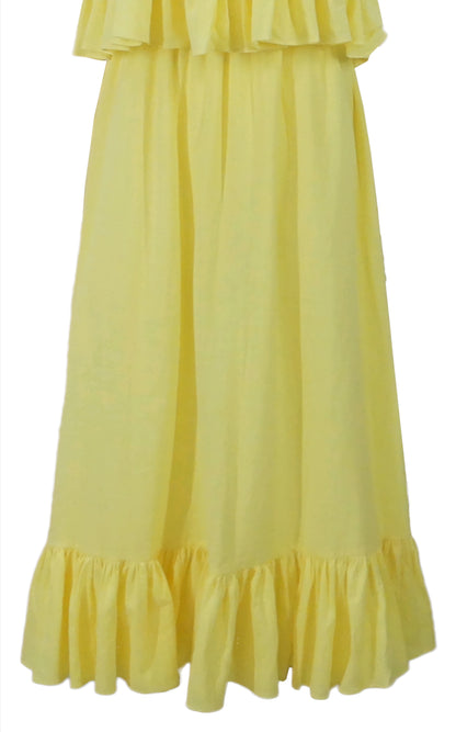 Vanilla Yellow skirt