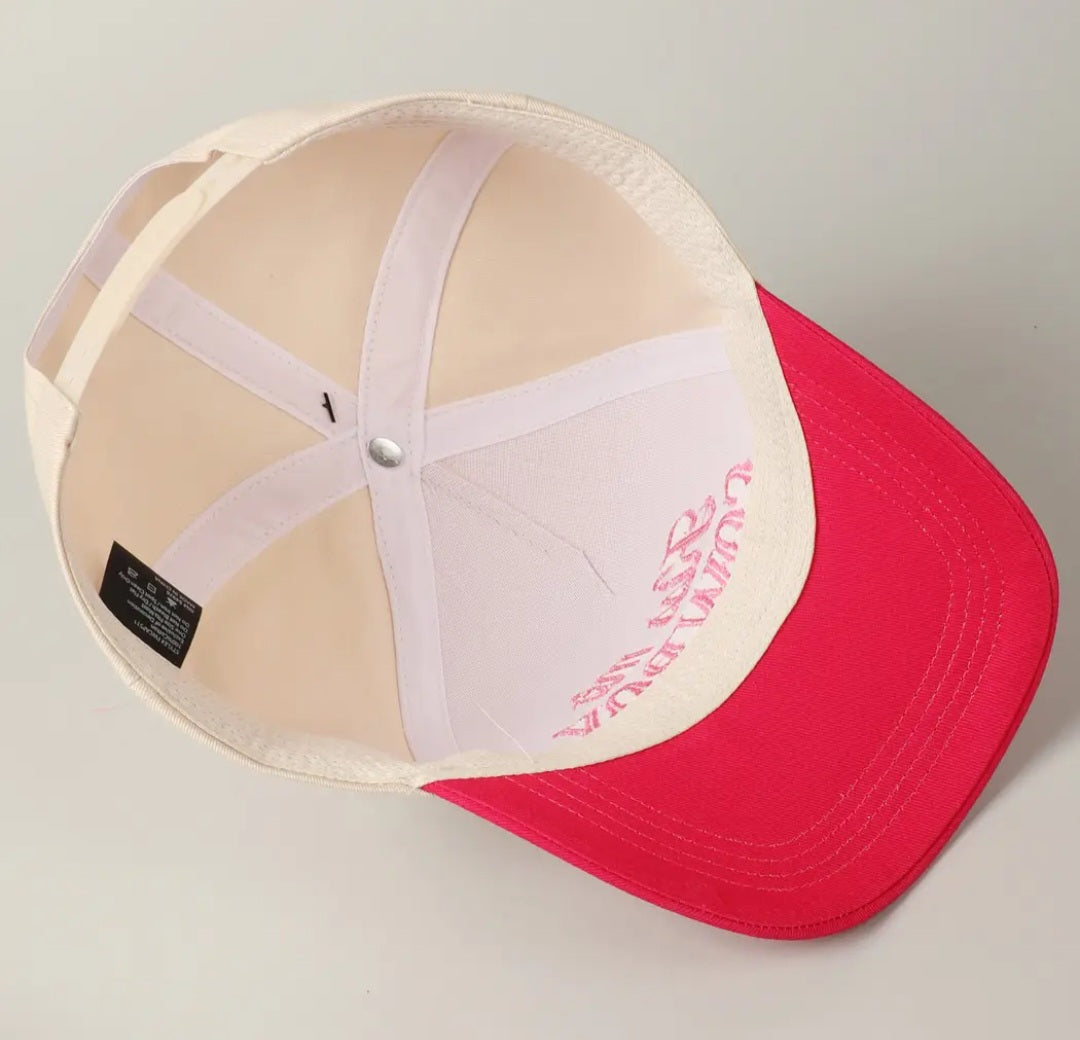 Kiss Me Cowboy Hot Pink