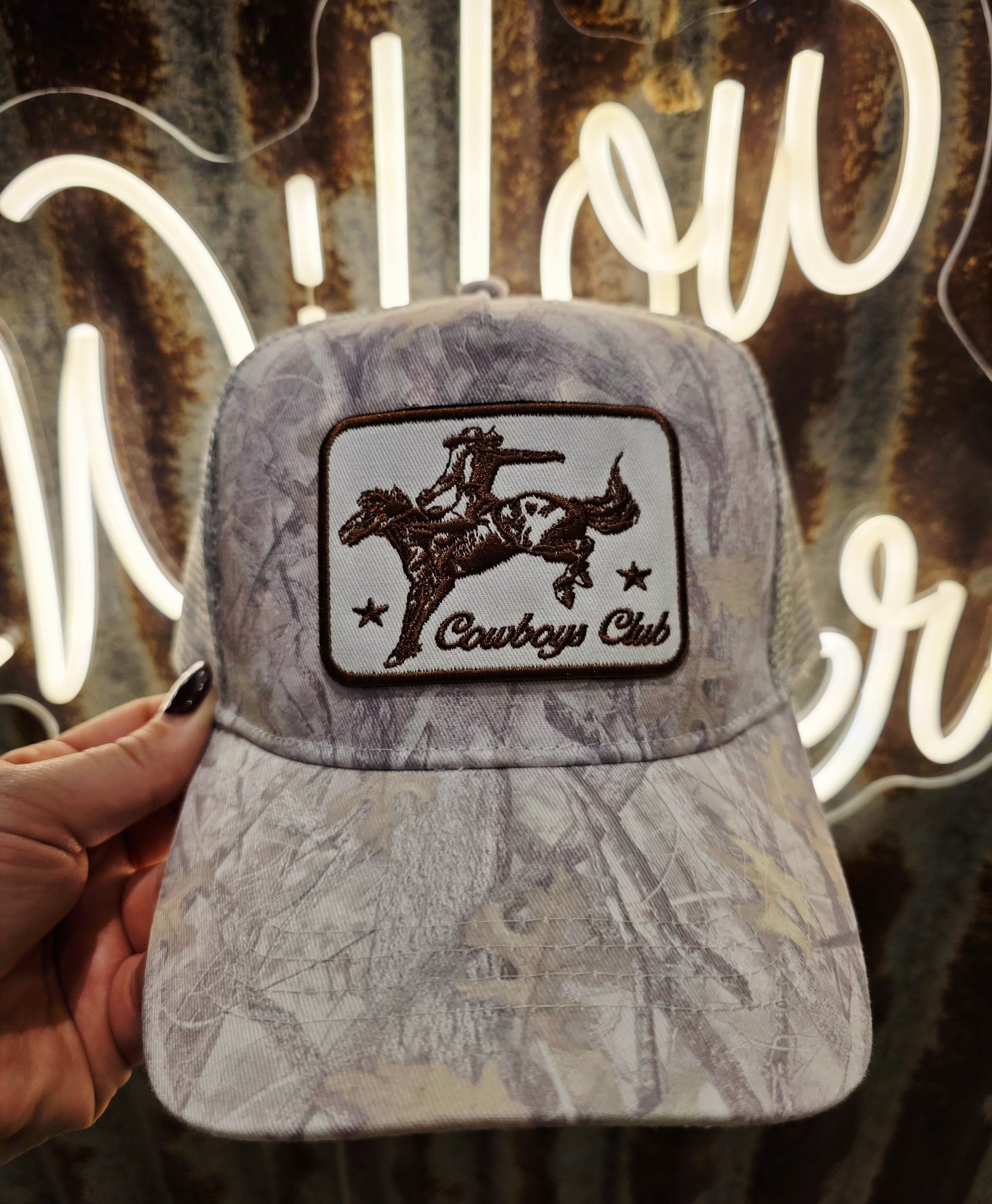 Cowboy Club Beige Camo