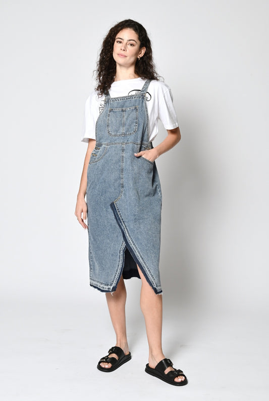 Denim overalls
